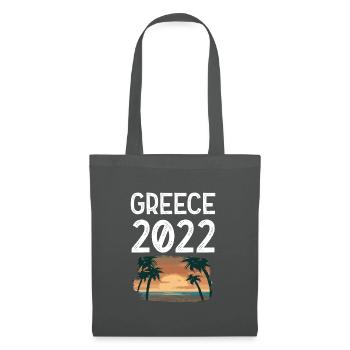 Greece 2022 - Stoffbeutel - Graphite - Vorne