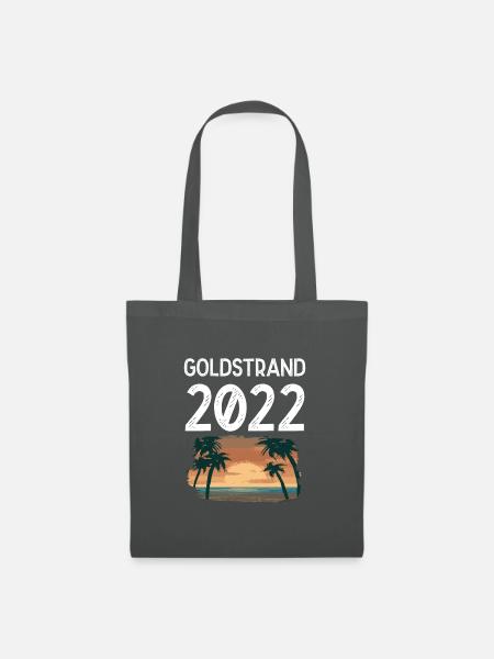 Goldstrand 2022 - Stoffbeutel - Graphite