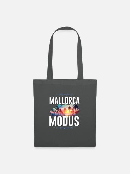 Mallorca Modus - Stoffbeutel - Graphite