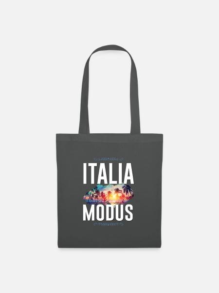 Italia Modus - Stoffbeutel - Graphite