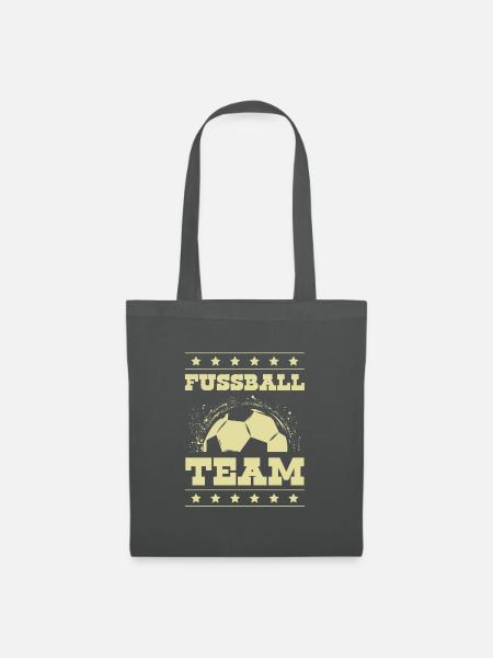 Fussball Team - Stoffbeutel - Graphite