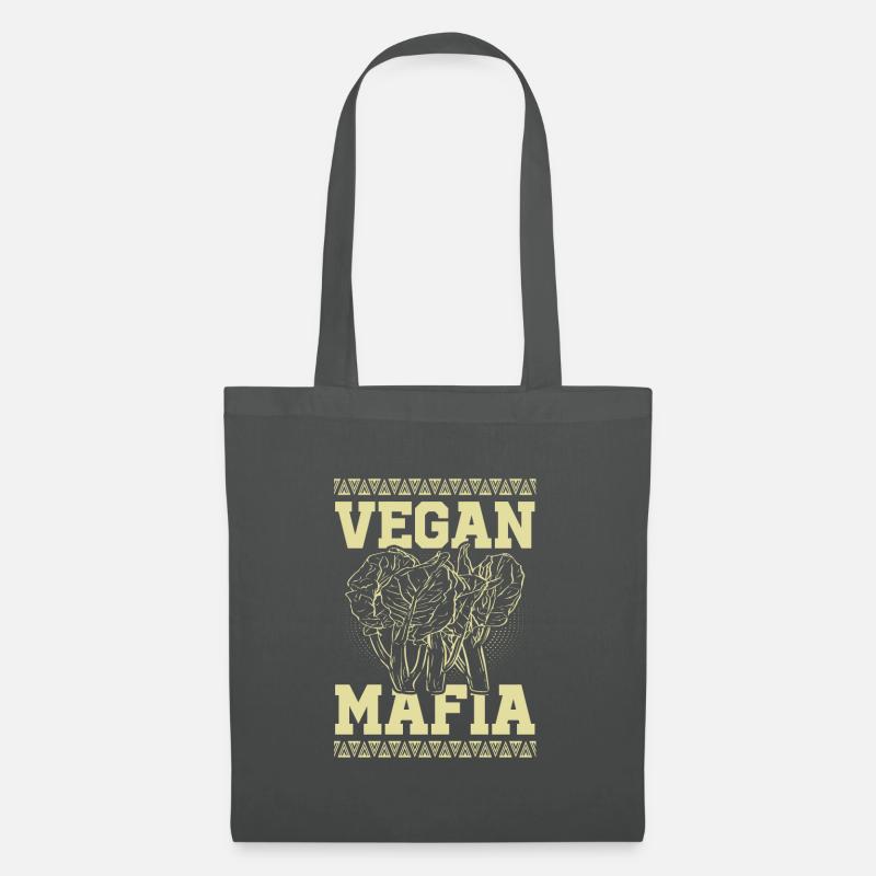 Vegan Mafia - Stoffbeutel - Graphite
