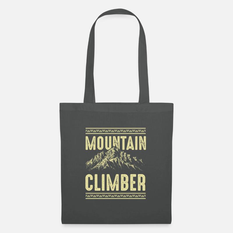 Mountain Climber - Stoffbeutel - Graphite