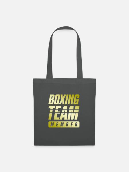Boxing Team - Stoffbeutel - Graphite