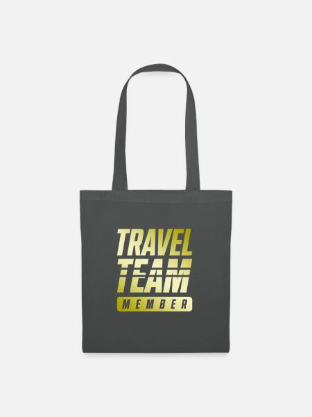 Travel Team - Stoffbeutel - Graphite
