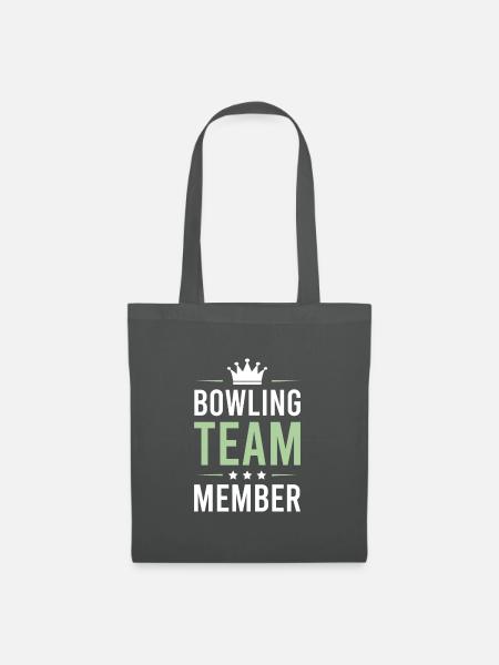 Bowling Team - Stoffbeutel - Graphite