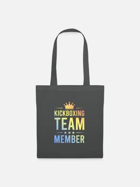 Kickboxing Team Bunt - Stoffbeutel - Graphite