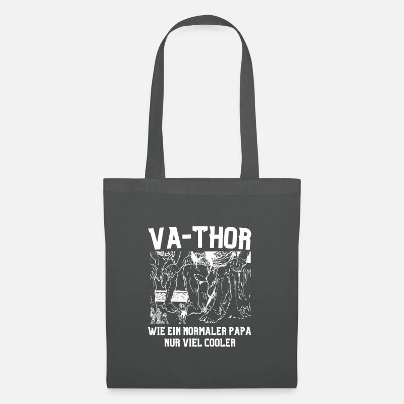 Vathor Papa Vater - Stoffbeutel - Graphite