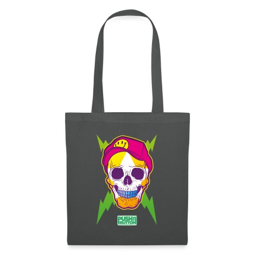 Ptb Skullhead with PTB Logo Backprint - Tote Bag