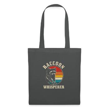 Raccoon Funny Gift - Tote Bag - graphite grey - Front