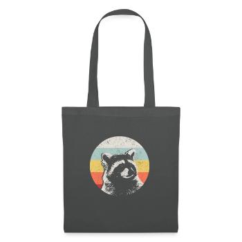 Raccoon Funny Gift - Tote Bag - graphite grey - Front