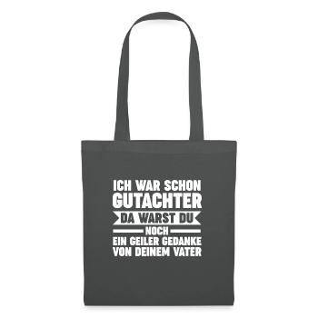 Gutachter - Stoffbeutel - Graphite - Vorne