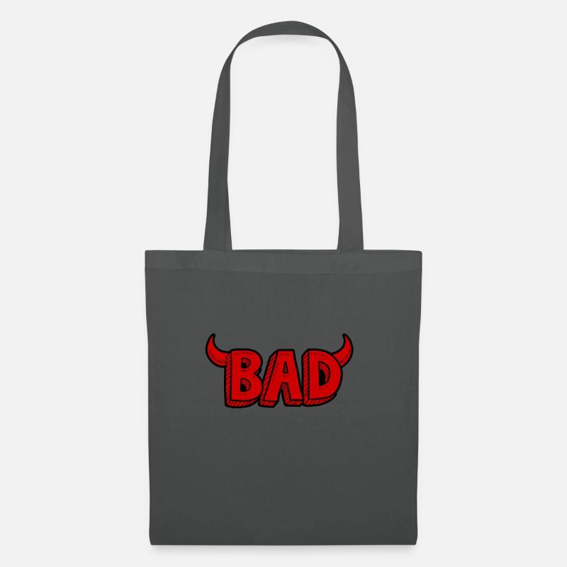 Bad or evil - Tote Bag - graphite grey