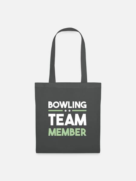 Bowling Team - Stoffbeutel - Graphite