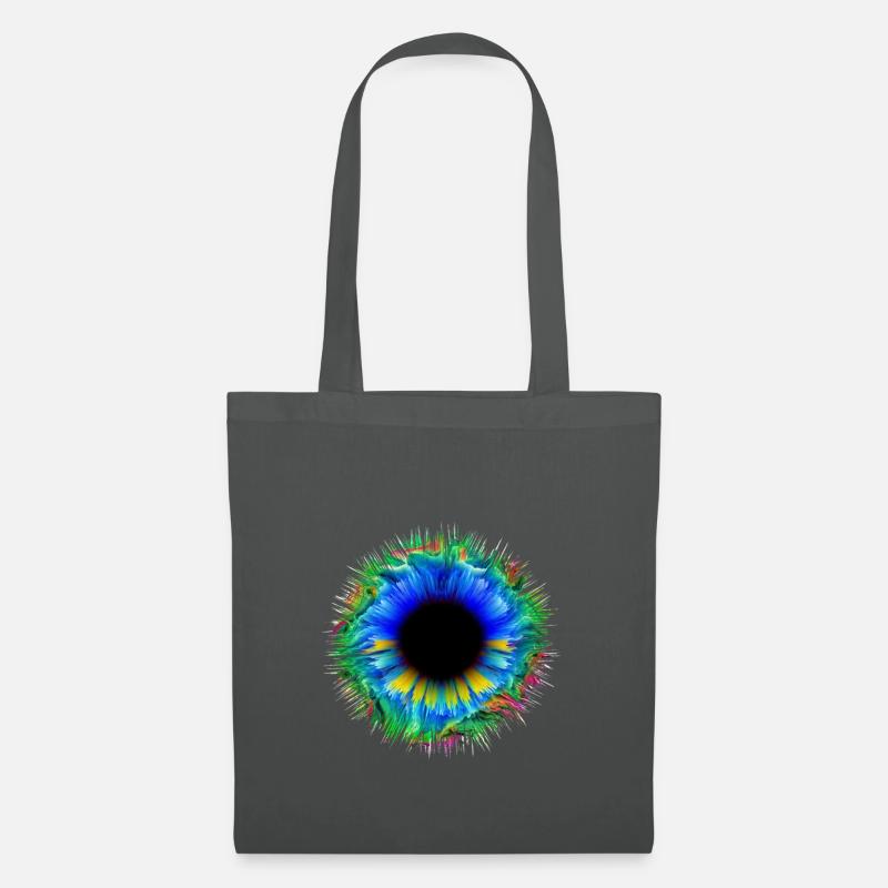 Œil œil œil œil œil œil œil œil œil œil - Sac en tissu - gris graphite