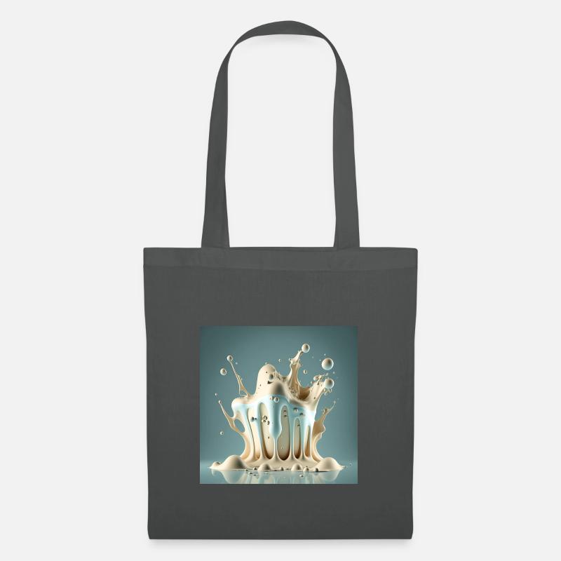 Bouncing liquid - Tote Bag - graphite grey