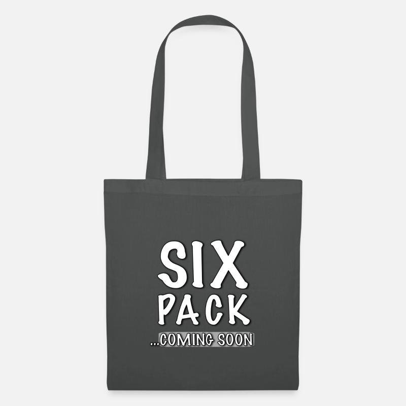 Sixpack - Stoffbeutel - Graphite