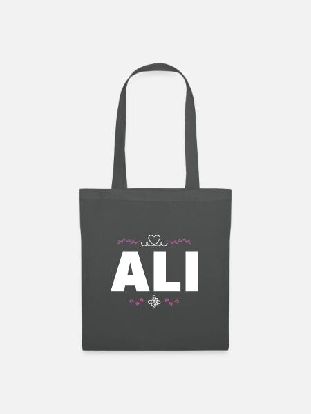 Ali - Stoffbeutel - Graphite