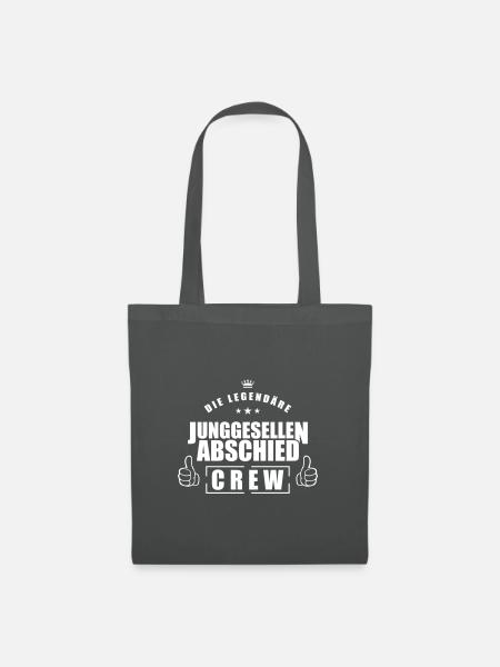 junggesellen crew - Stoffbeutel - Graphite
