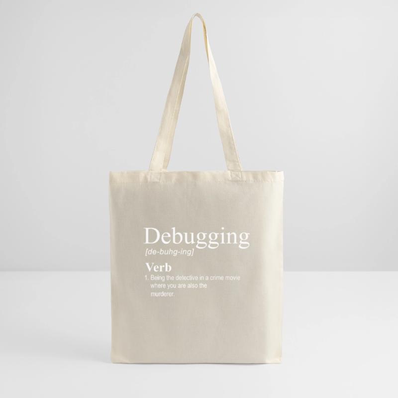 debugging programmer computer science computer nerd Tote Bag
