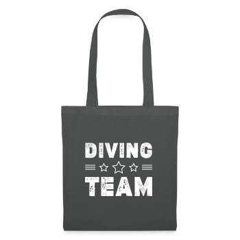 Diving Team - Tote Bag - graphite grey - Front
