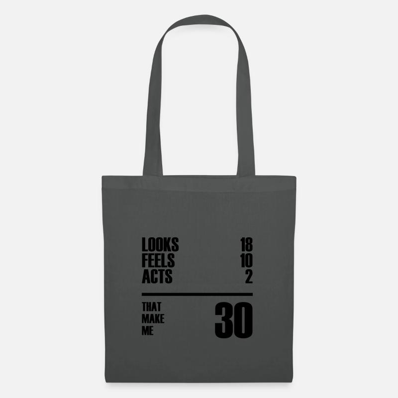 30 - Stoffbeutel - Graphite