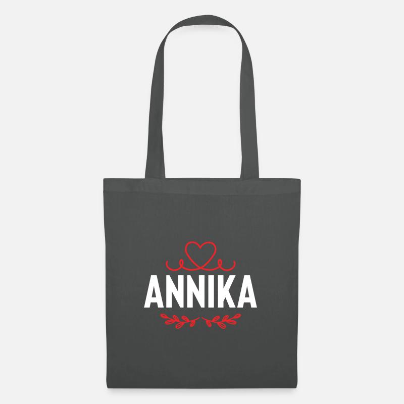 Annika - Stoffbeutel - Graphite