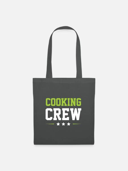 Cooking Crew - Stoffbeutel - Graphite