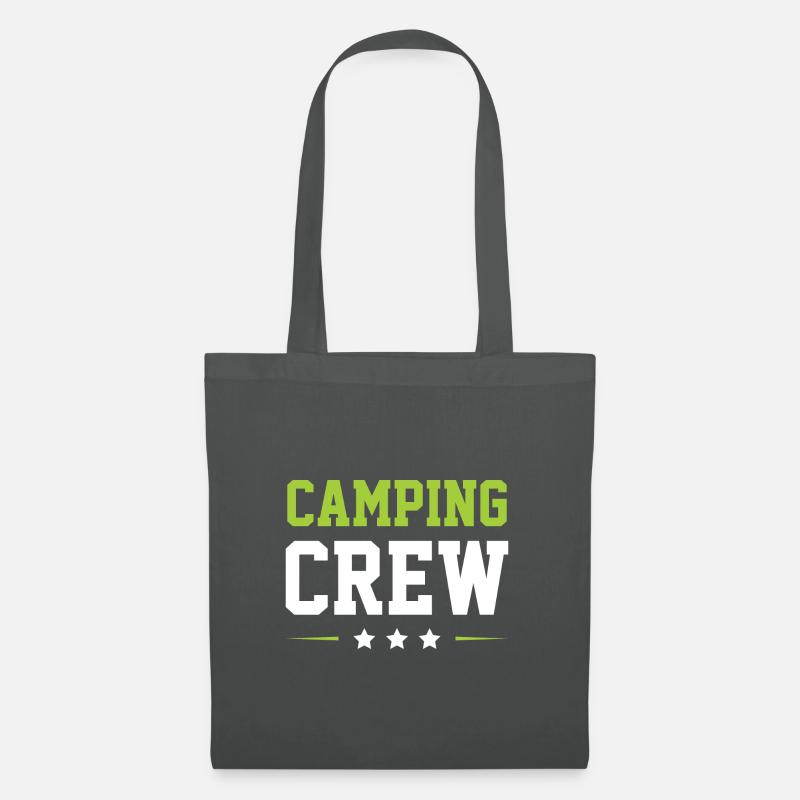Camping Crew - Stoffbeutel - Graphite