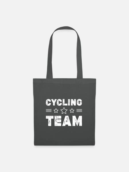 Cycling Team - Stoffbeutel - Graphite