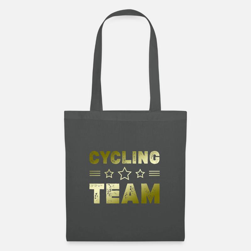 Cycling Team - Stoffbeutel - Graphite