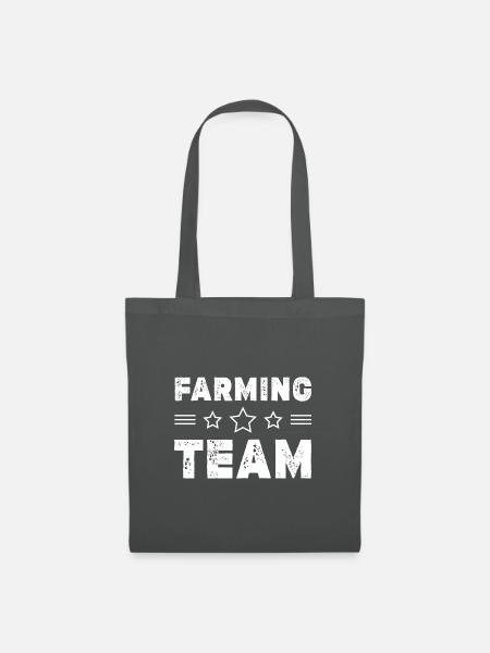 Farming Team - Stoffbeutel - Graphite