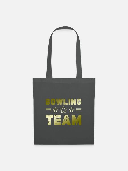 Bowling Team - Stoffbeutel - Graphite