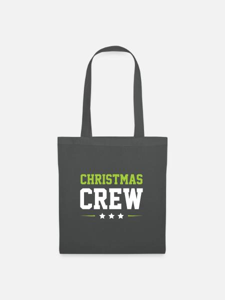 Christmas Crew - Stoffbeutel - Graphite