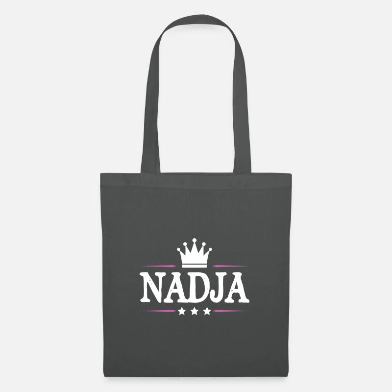 Nadja - Stoffbeutel - Graphite