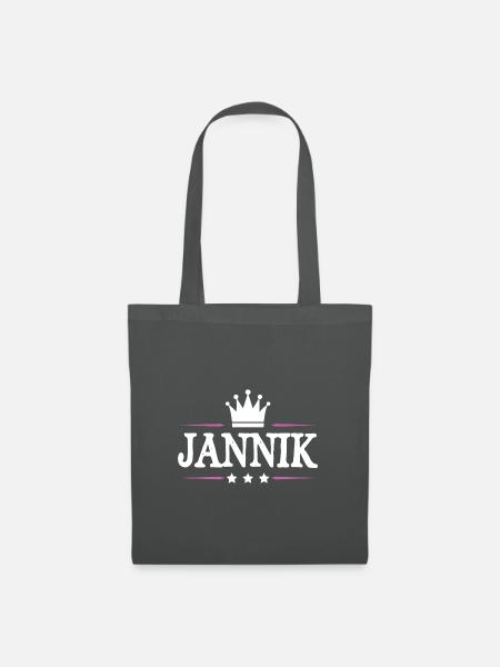 Jannik - Stoffbeutel - Graphite