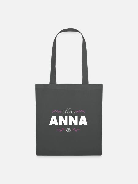 Anna - Stoffbeutel - Graphite