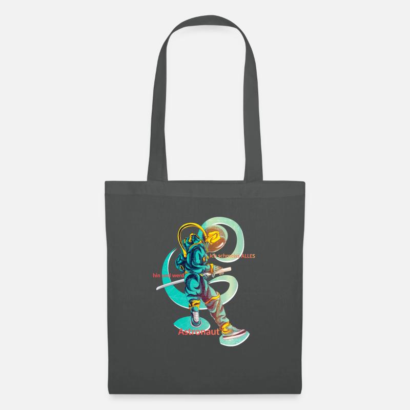 Astronaut Samurai 1 - Stoffbeutel - Graphite