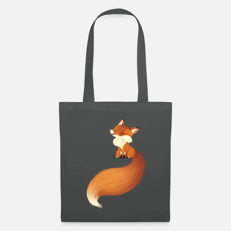 fox - Tote Bag - graphite grey