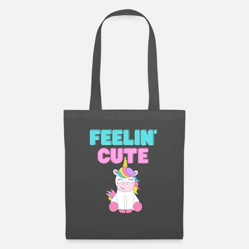 Cute - Stoffbeutel - Graphite