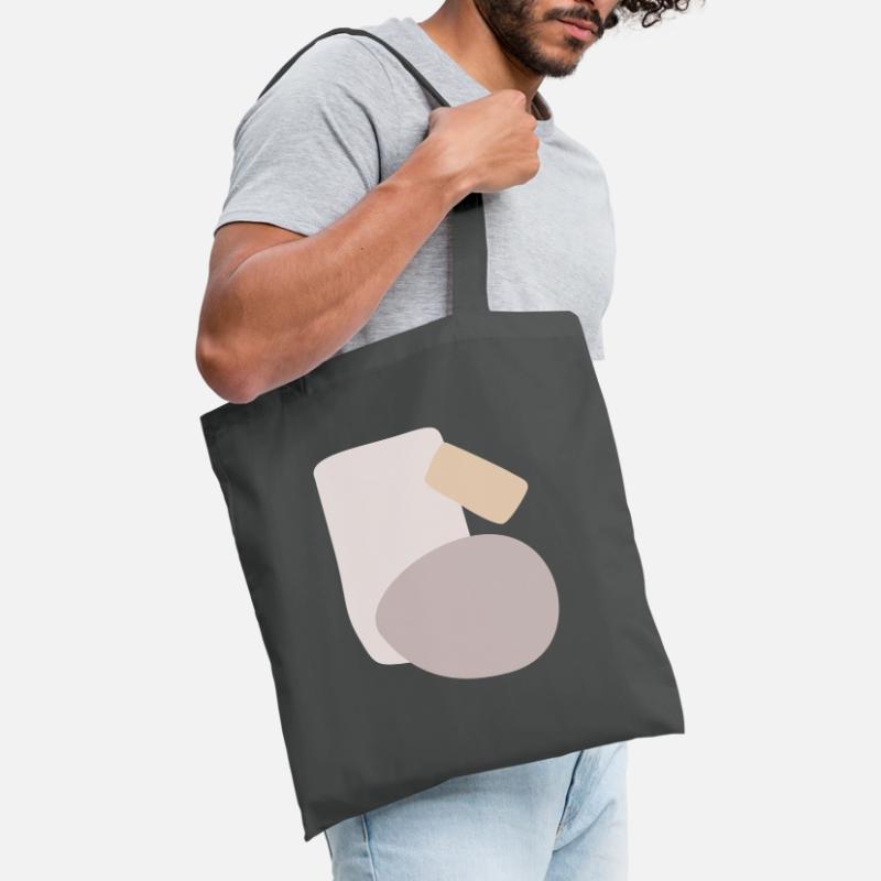 Conception abstraite de différentes formes Sac en tissu