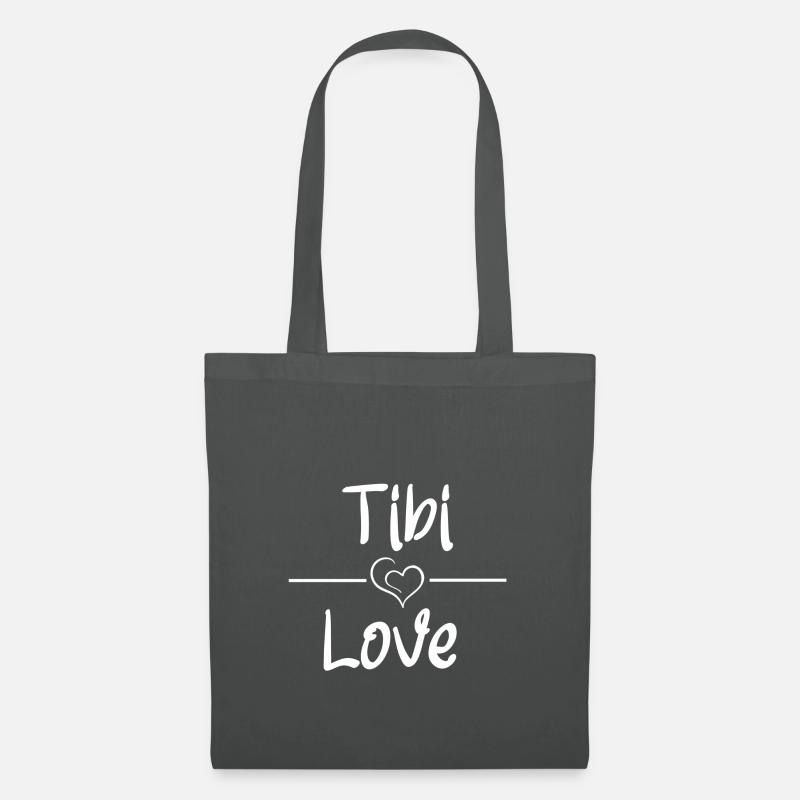 Tibi Love - Stoffbeutel - Graphite