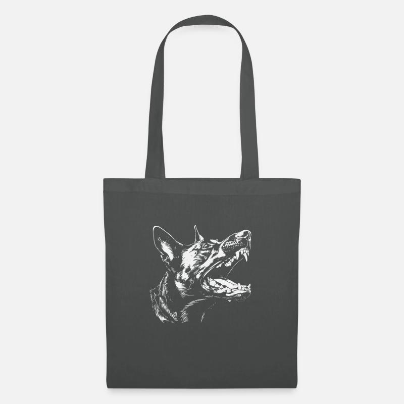 Angry Shepherd | by NatureBark - Stoffbeutel - Graphite