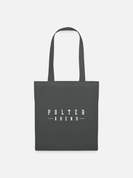 Polterabend Hochzeit Junggeselle - Stoffbeutel - Graphite