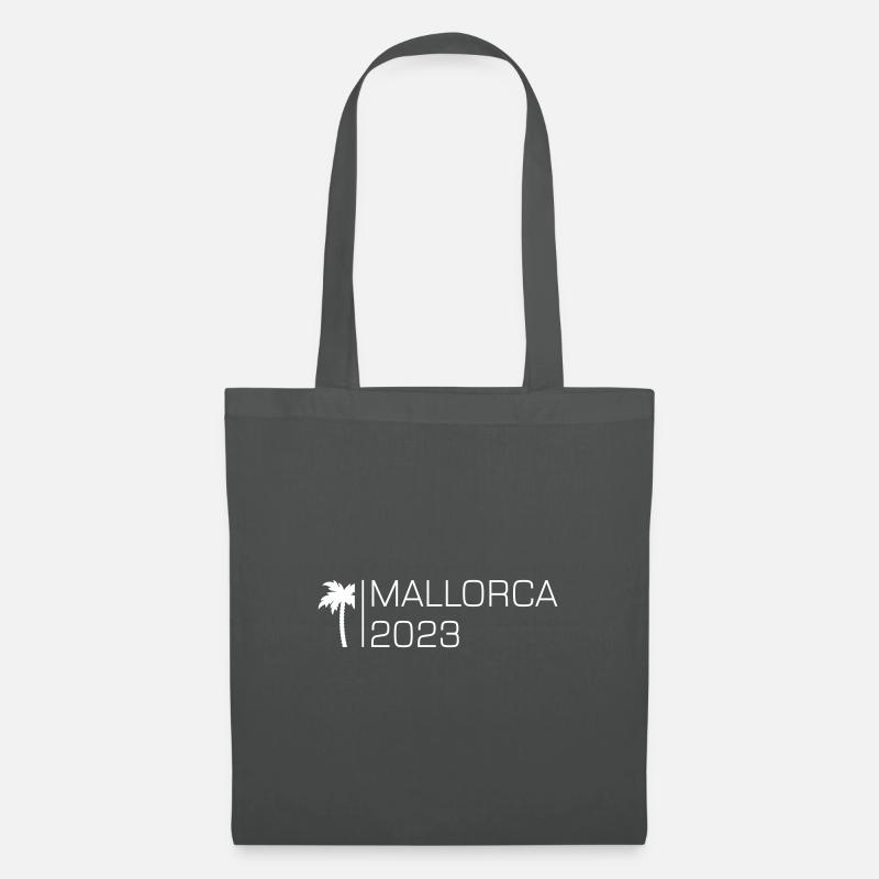 Mallorca 2023 - Stoffbeutel - Graphite