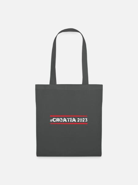 Croatia 2023 - Stoffbeutel - Graphite