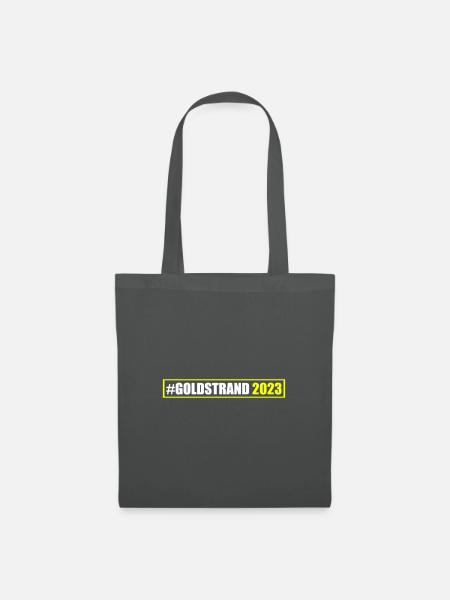 Goldstrand 2023 - Stoffbeutel - Graphite