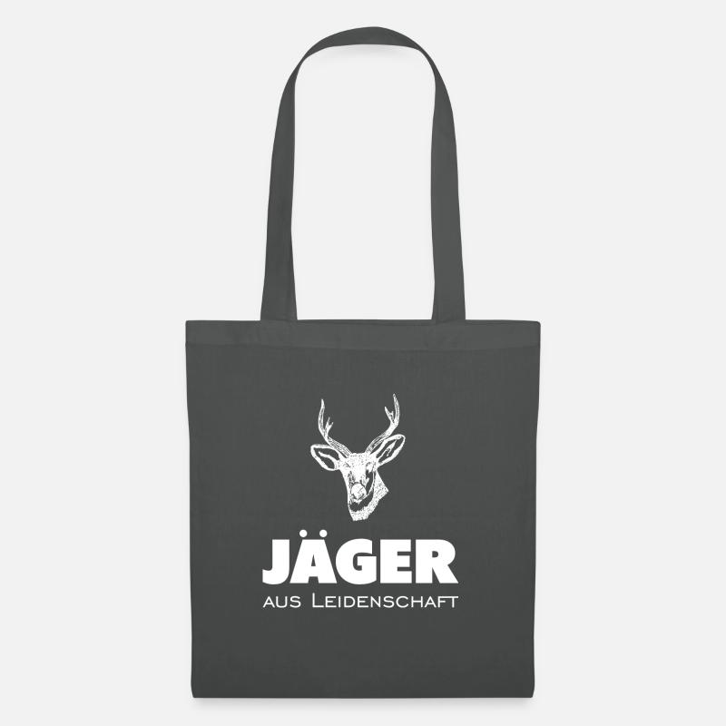 Jäger aus Leidenschaft - Stoffbeutel - Graphite