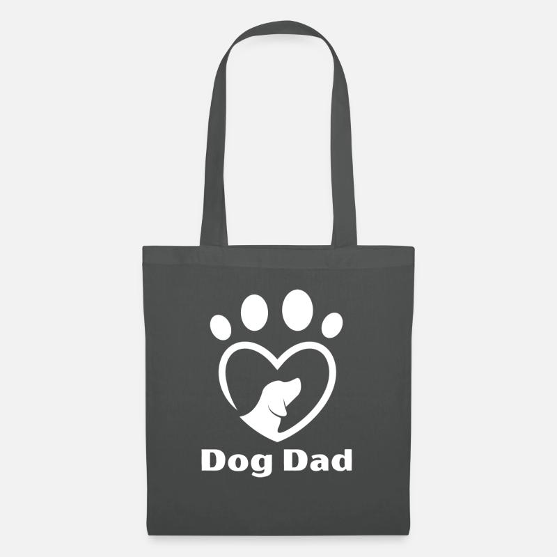 Dog Dad - Stoffbeutel - Graphite