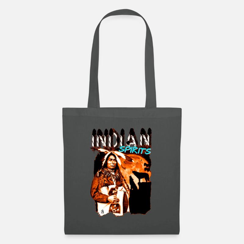 INDIAN SPIRITS 2 - Stoffbeutel - Graphite